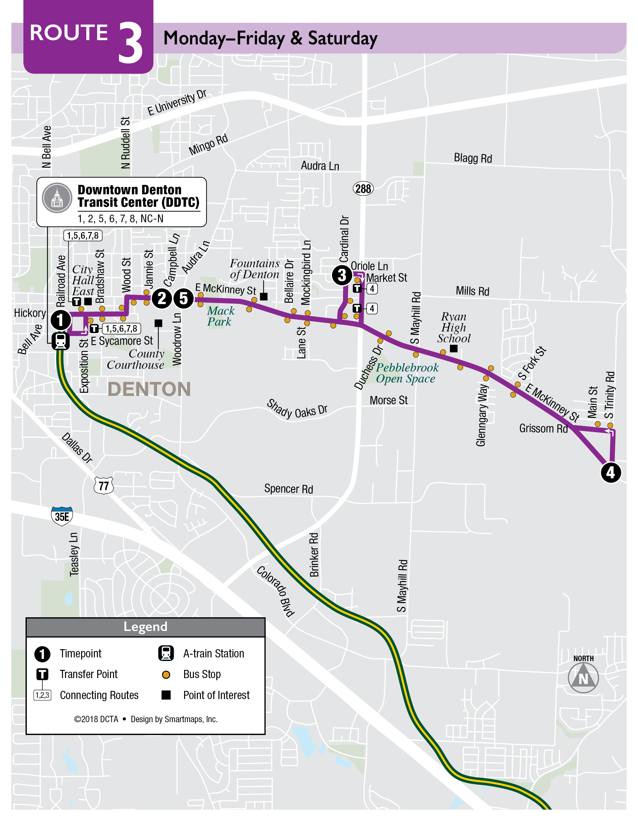 Route 3 | Denton County Transportation Authority