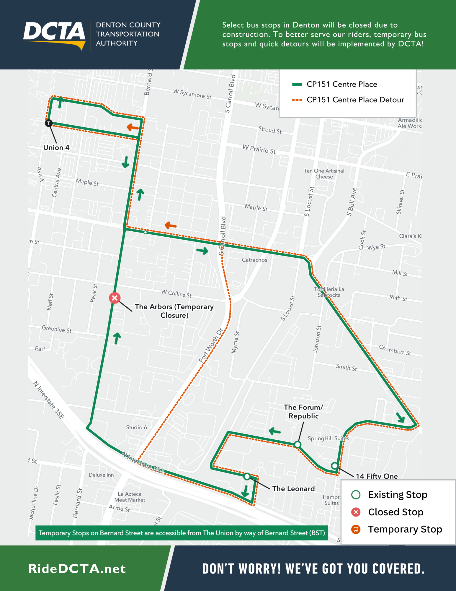 CP Revised Detour Map 10/24