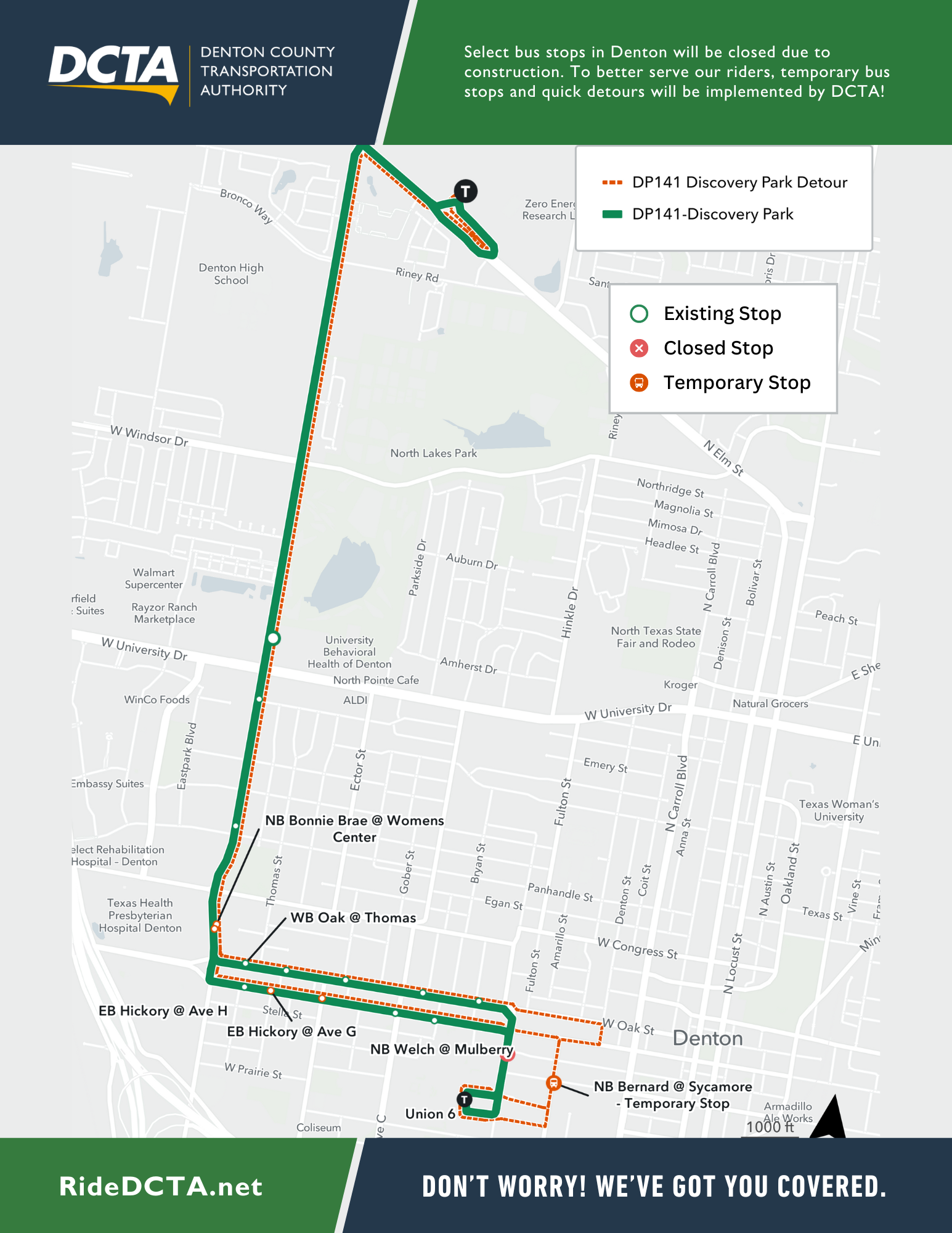 DP Revised Detour Map 10/24