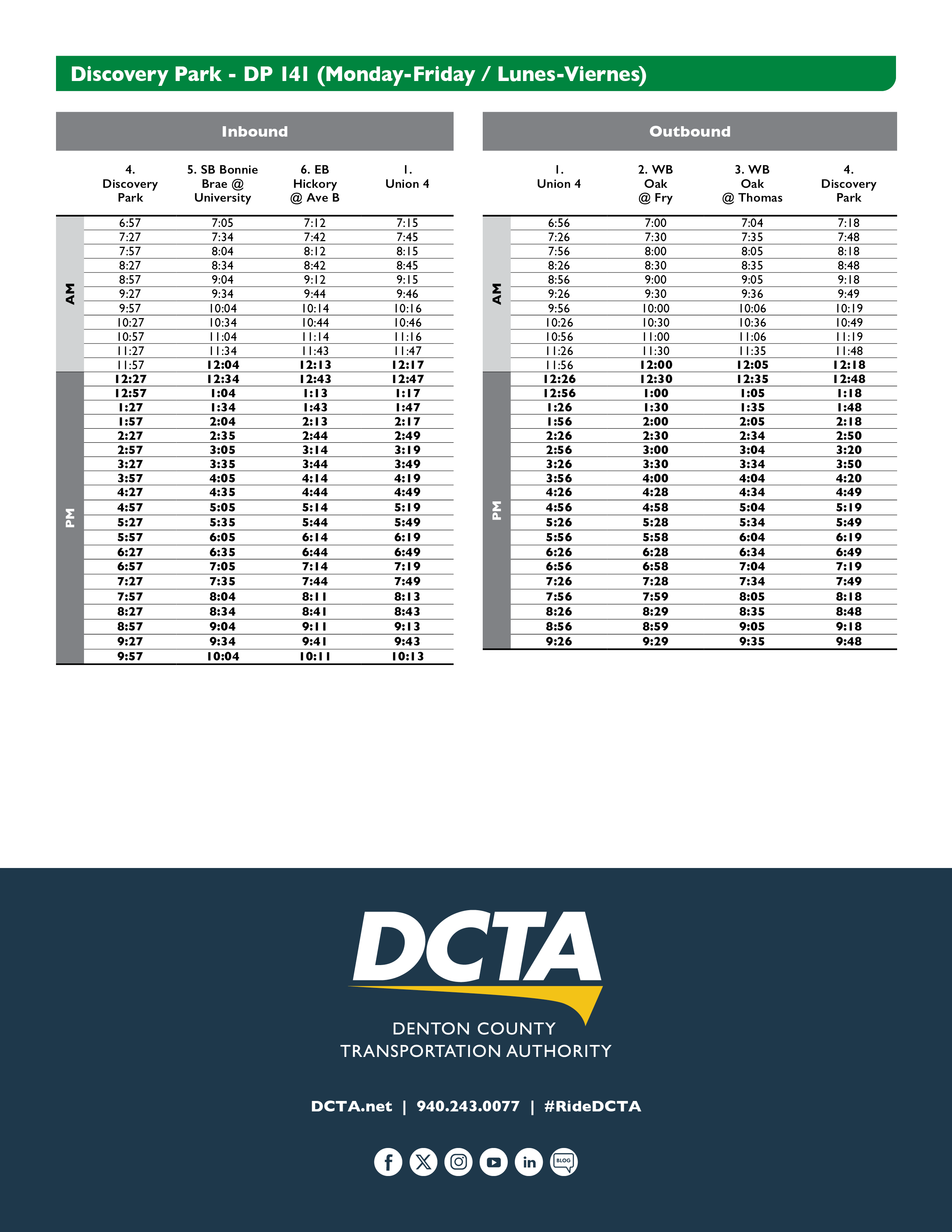 DP-141-Schedule
