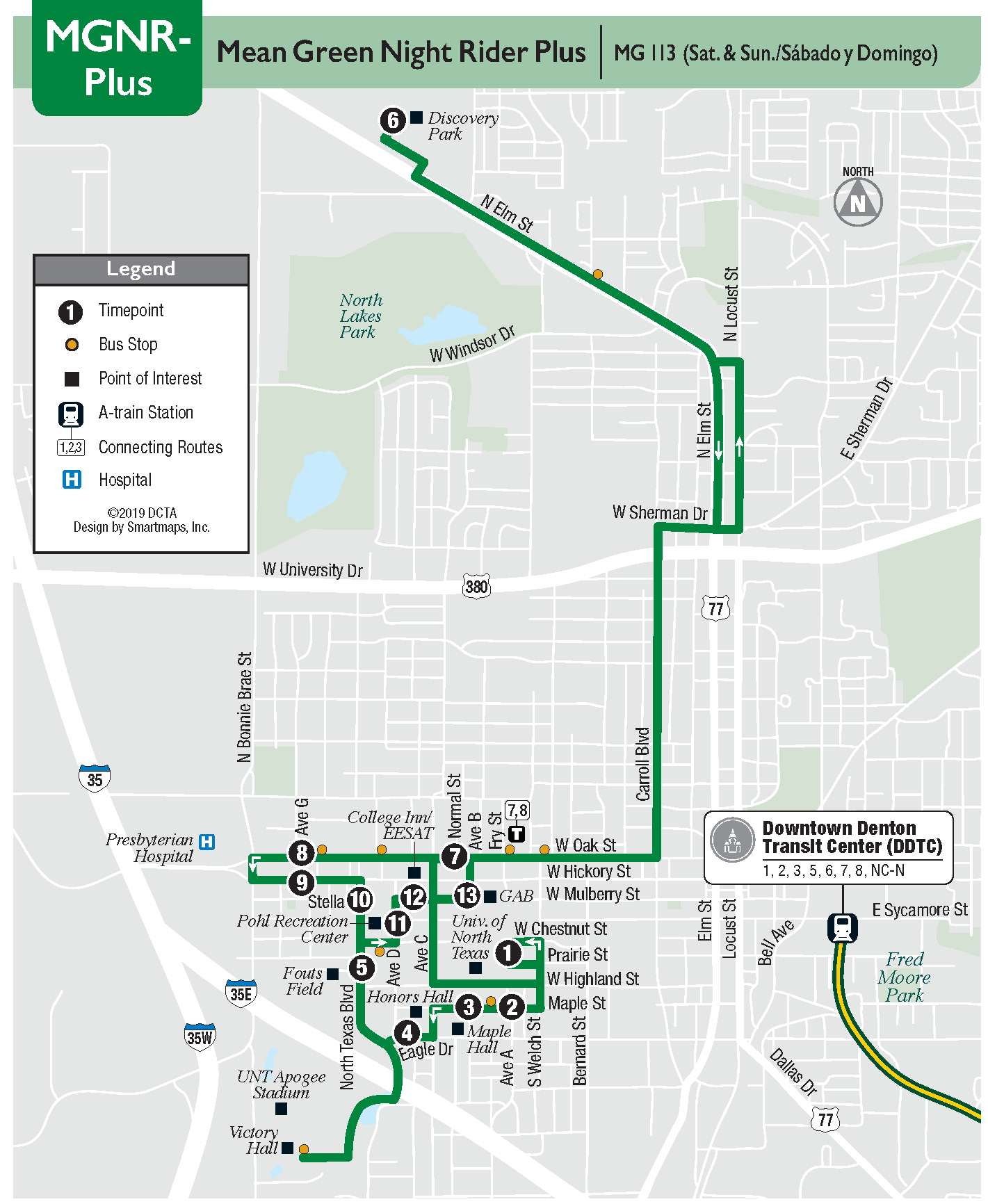 UNT: Mean Green Night Rider Plus | DCTA