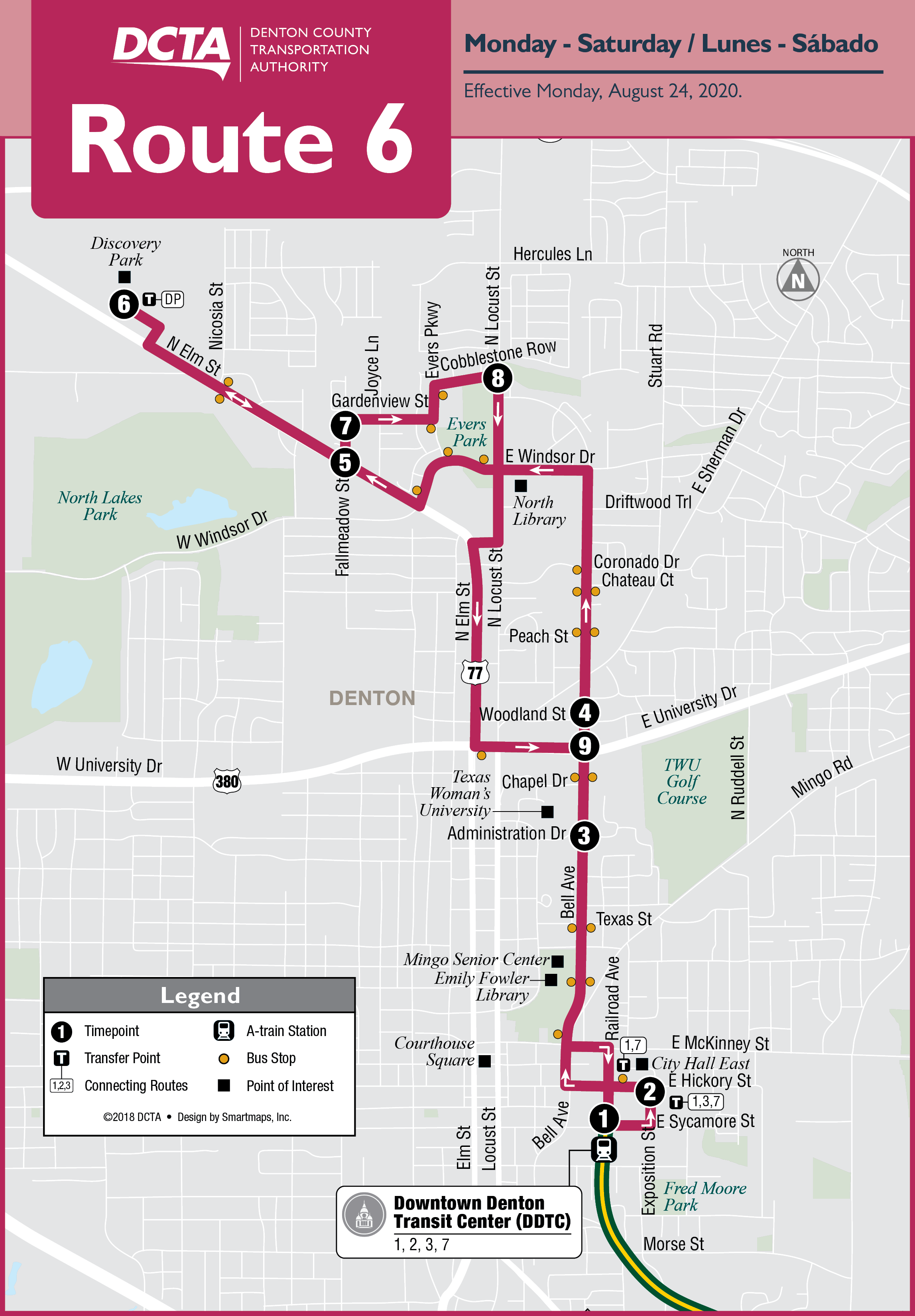 Denton Connect Route 6 | DCTA