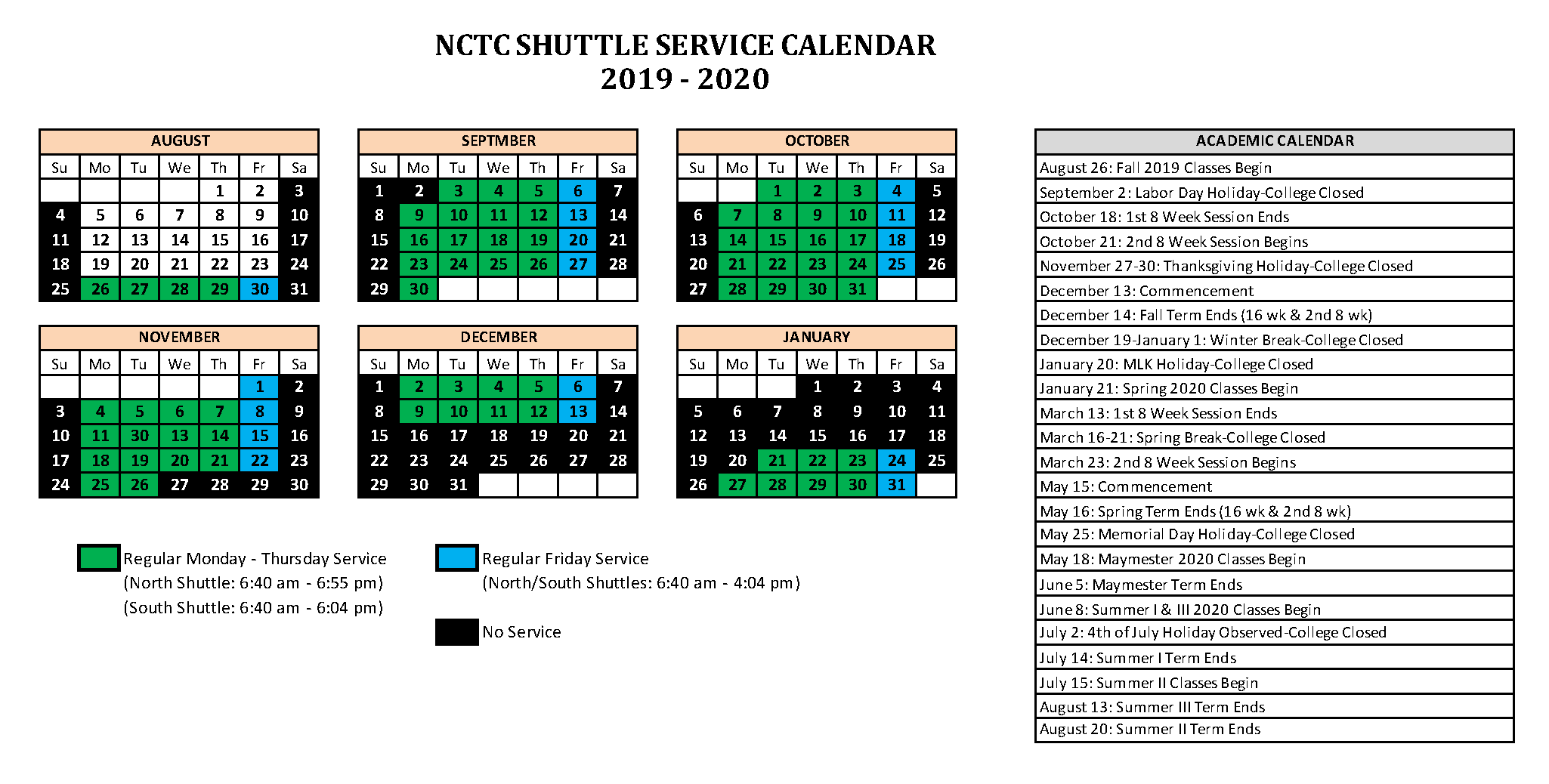 Nctc Academic Calendar - Customize and Print