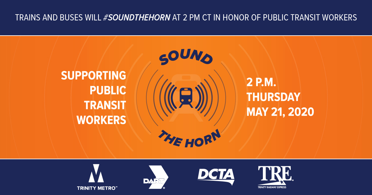 Sound the Horn May 21 DCTA