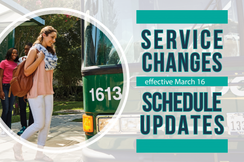 Minor DCTA Service Changes Rolling in Monday, March 16 | DCTA