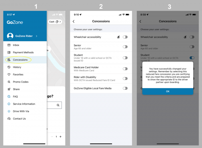 Tap, Book and Ride with DCTA's New GoZone Service