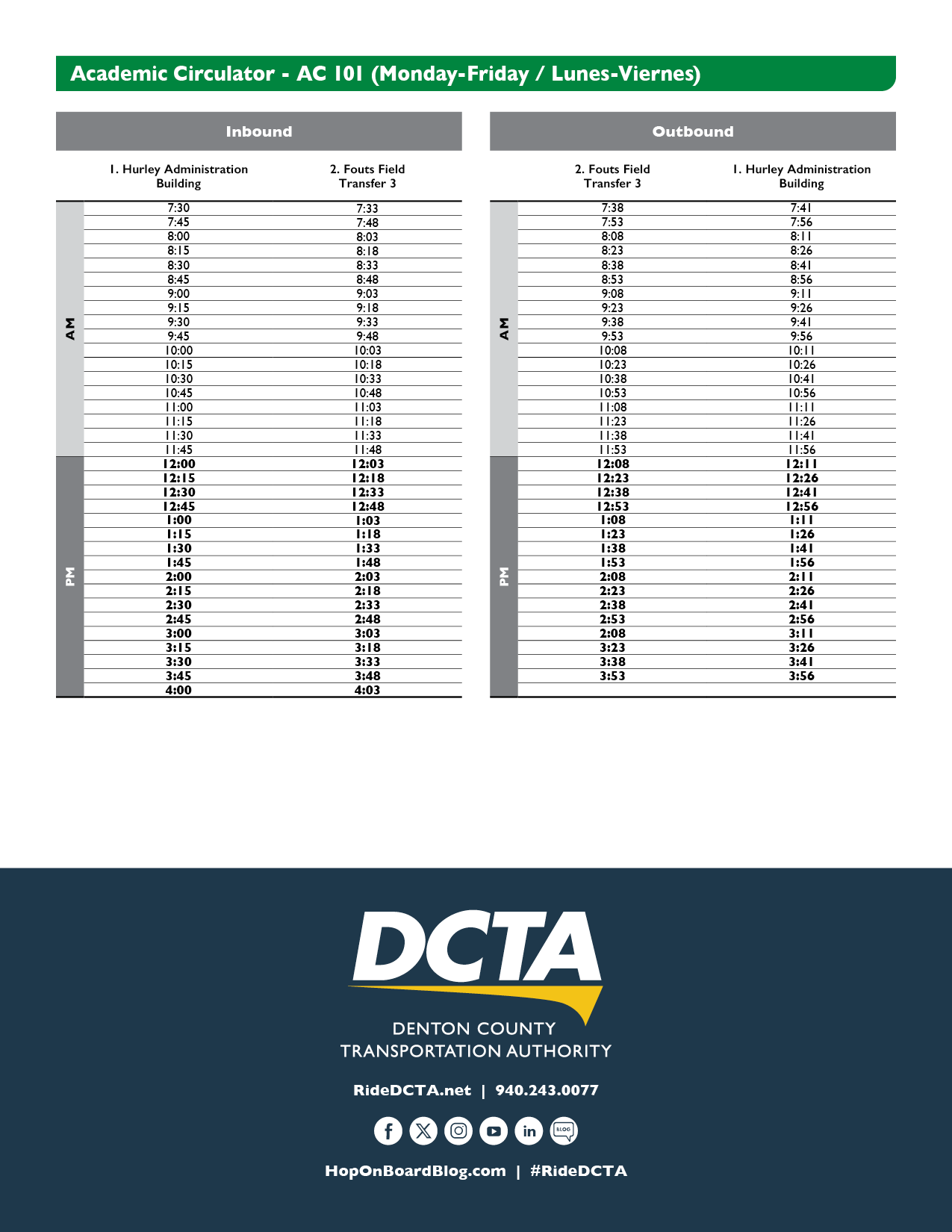 AC-101-schedule